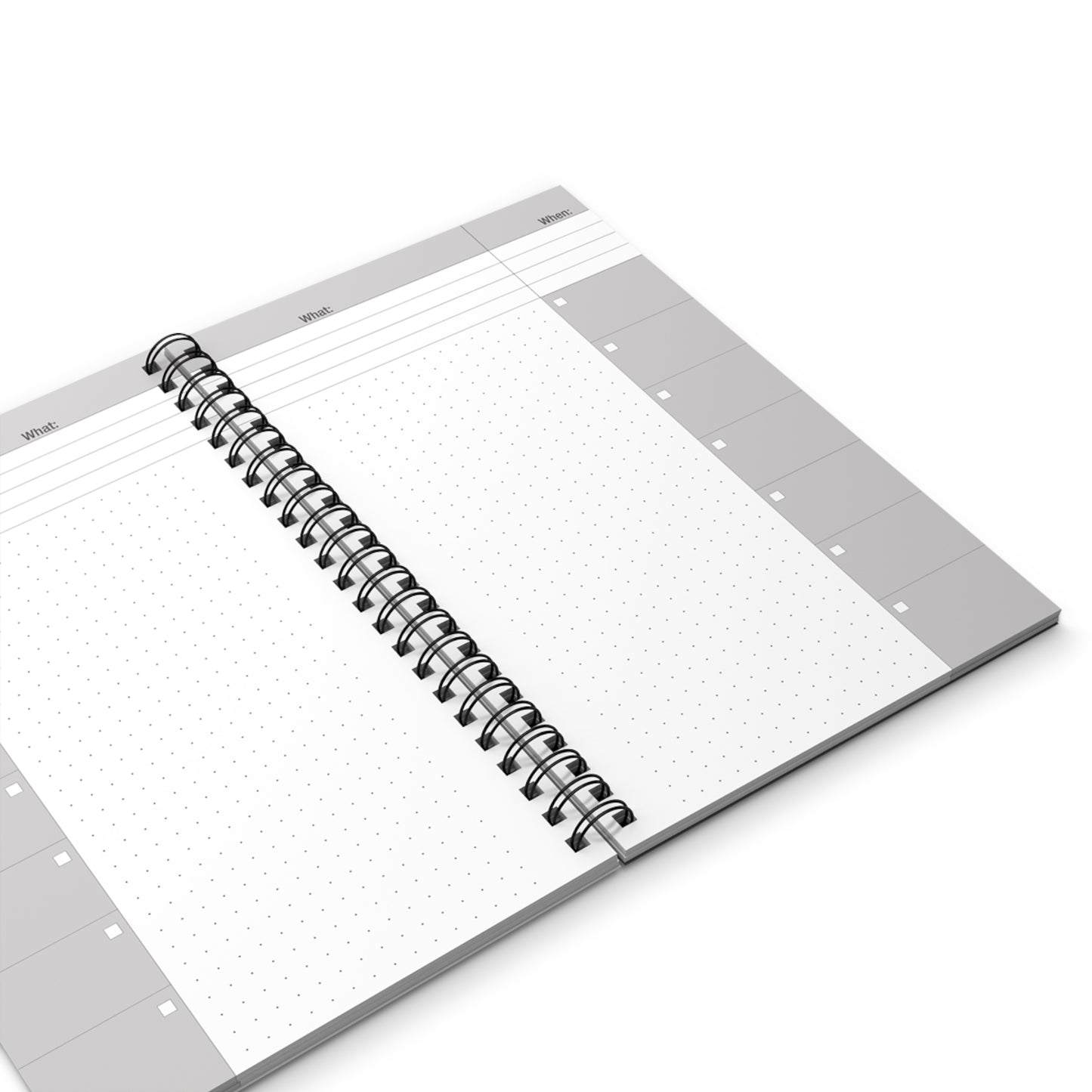 Plan It. Do It. Done.™ Task Notebook – A5 Spiral Planner for Work & Study