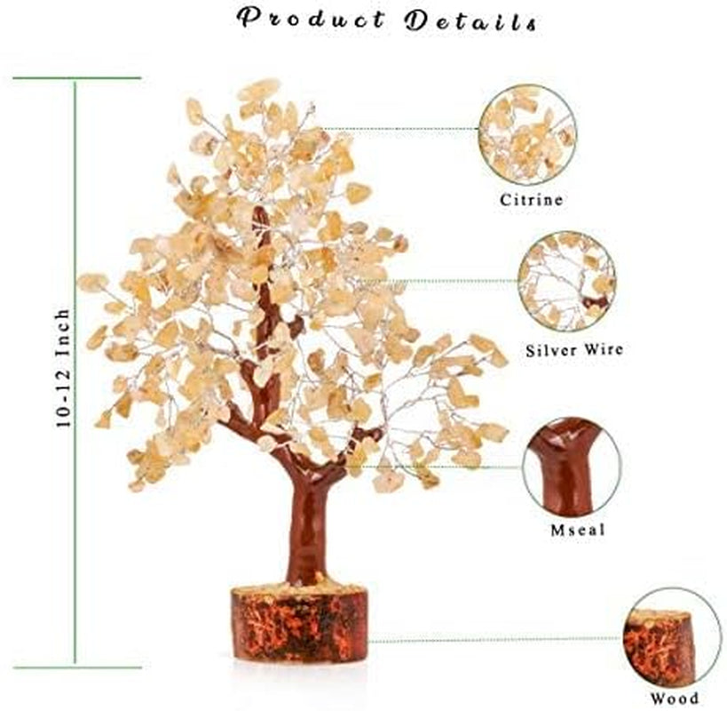 Citrine Crystal, Reiki Tree, Artificial Tree, Citrine Stone, Spiritual Decor, Living Room Decor, Money Tree, Meditation Gifts, Citrine Crystal