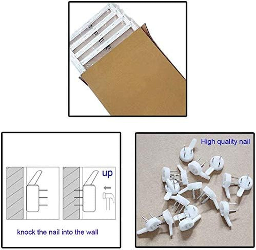 Inspirational Home & Family Quotes Motto Canvas Wall Art, Home Sweet Home Framed Artwork Painting Love, Hope & Dream Theme Quotes Warm Family Wall Art for Living Room Bedroom House Farmhouse Walls